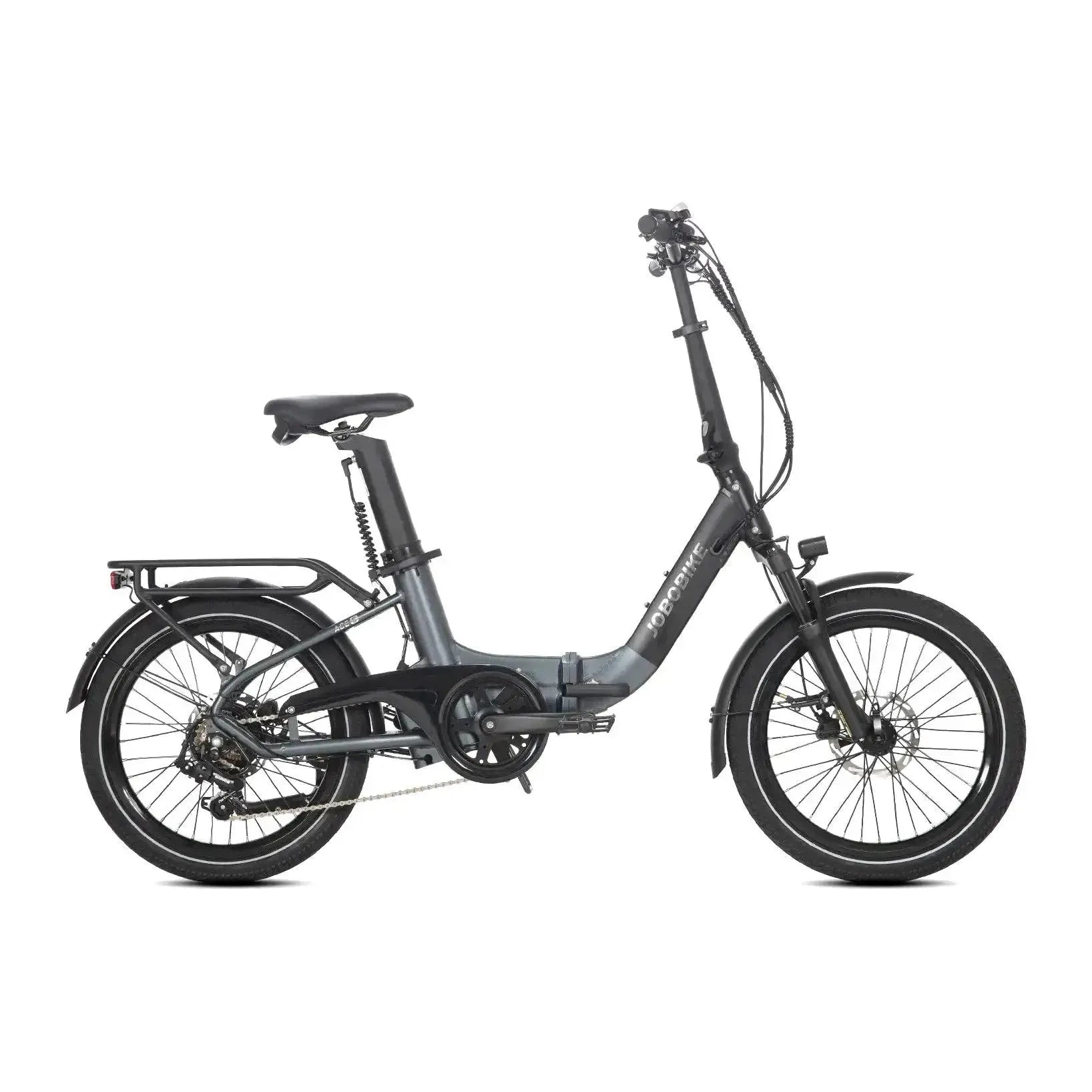 JOBOBIKE Ace Pro - Zwart - fatbikeskopen.nl