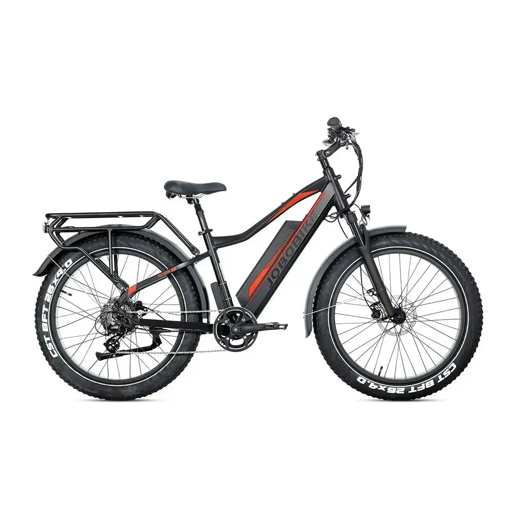 JOBOBIKE Robin Pro - Nero-rosso