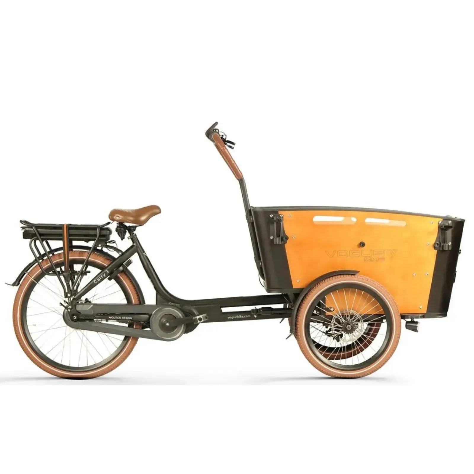Vogue Carry 3 Bafang Max - Marron Noir