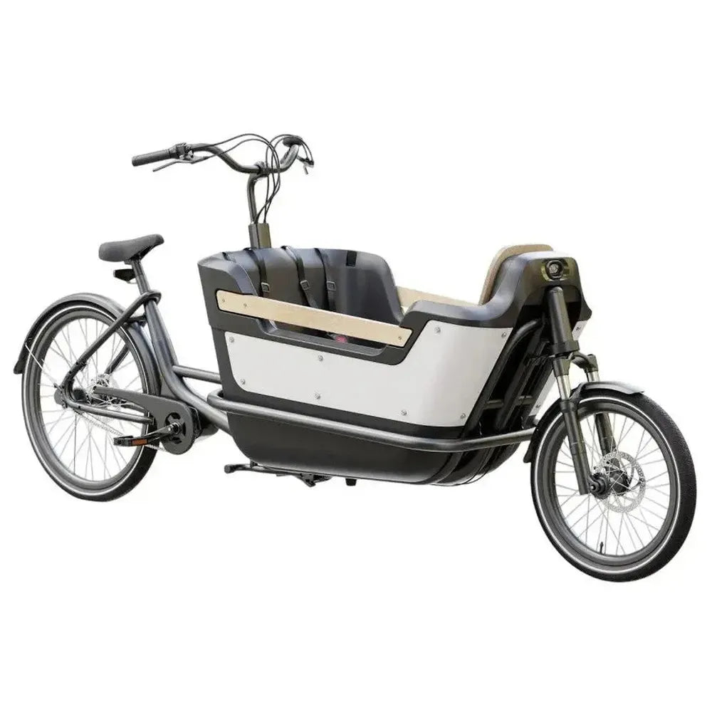 Royal Cargo Bike 2W Premium - Taupe gris